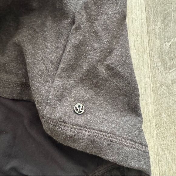 Lululemon Gratitude Wrap Cardigan Women’s Size 6/8 Gray Coat Snap Sweater Jacket - Picture 5 of 7